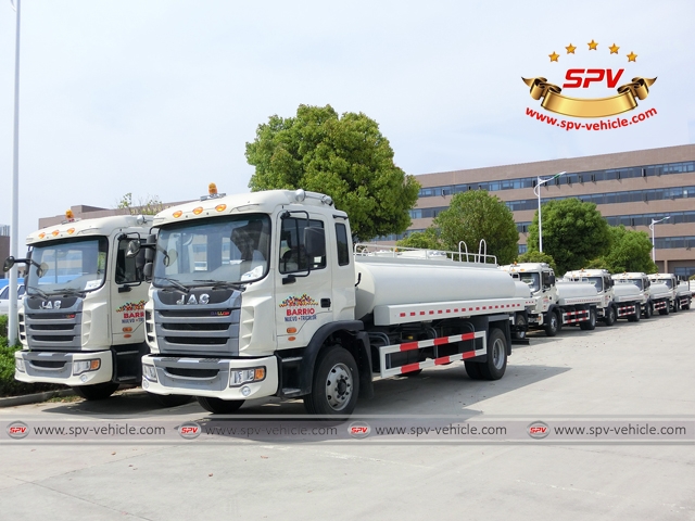 Third shipment of 100 units of water bowsers to Venezuela